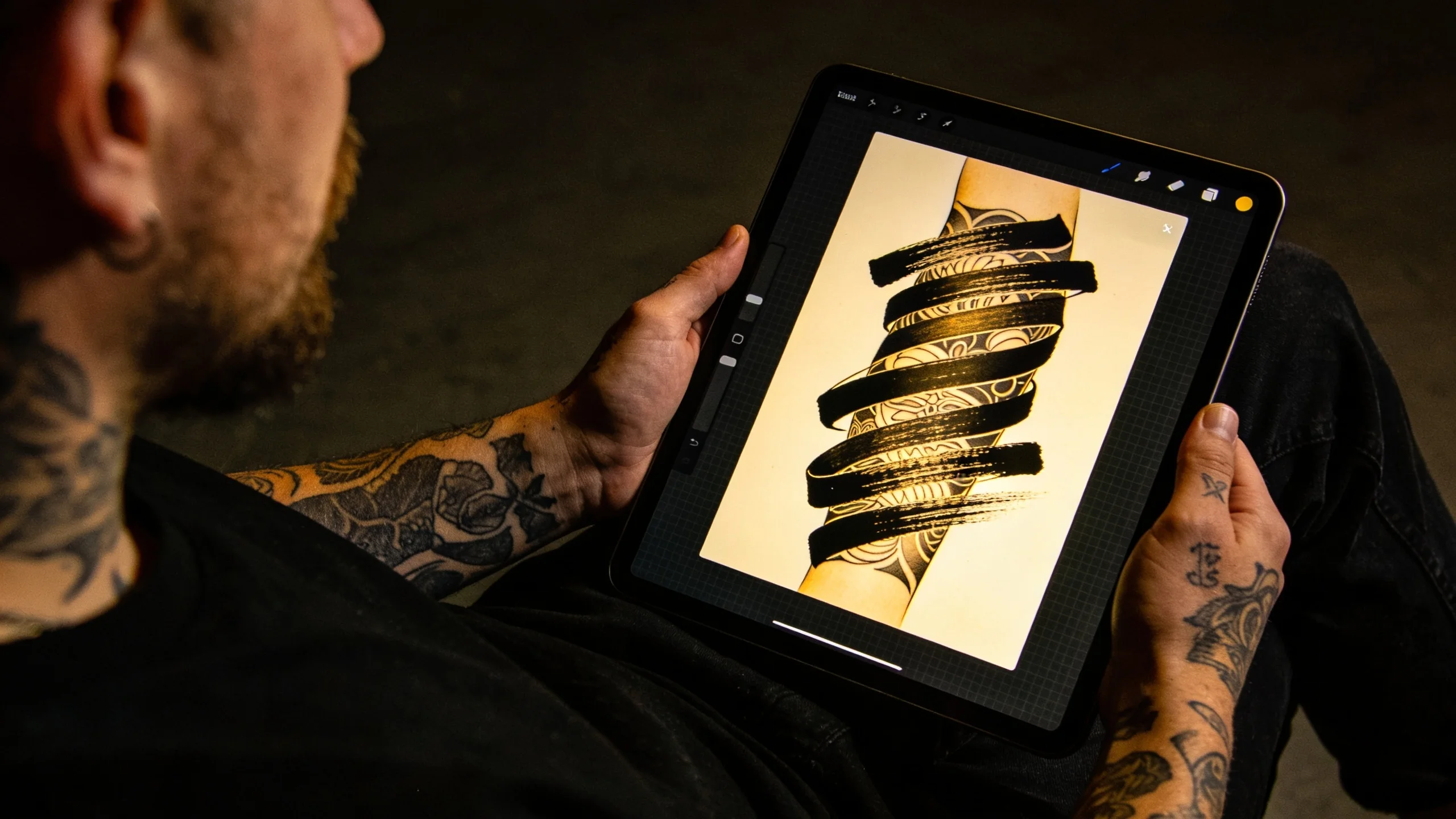 Ink Heist tattoo studio portfolio website built with Tattoo Studio Pro