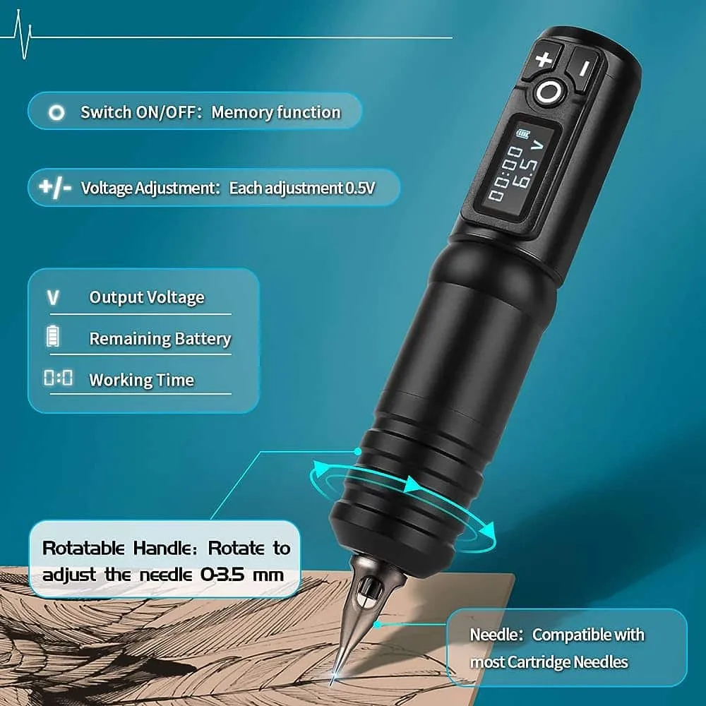 Ambition Soldier Rotary Pen Tattoo Machine
