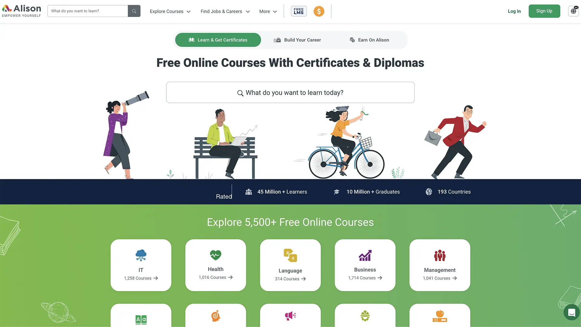 Alison's Tattoo Basics Course Interface