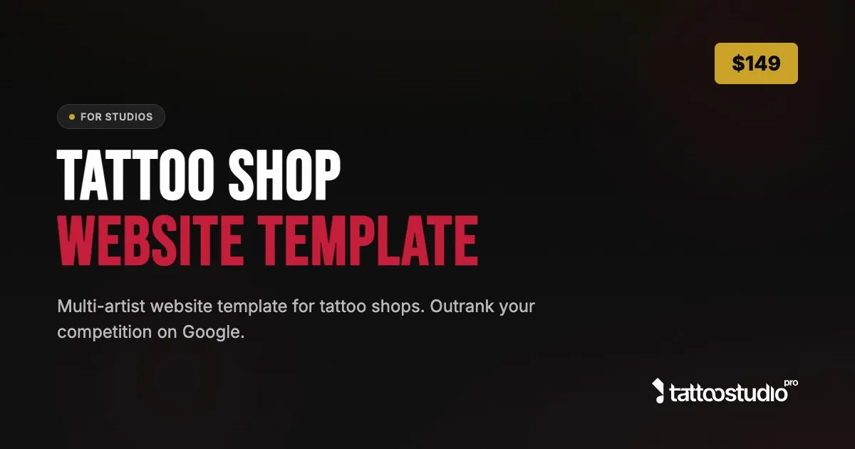Studio Website Template Preview