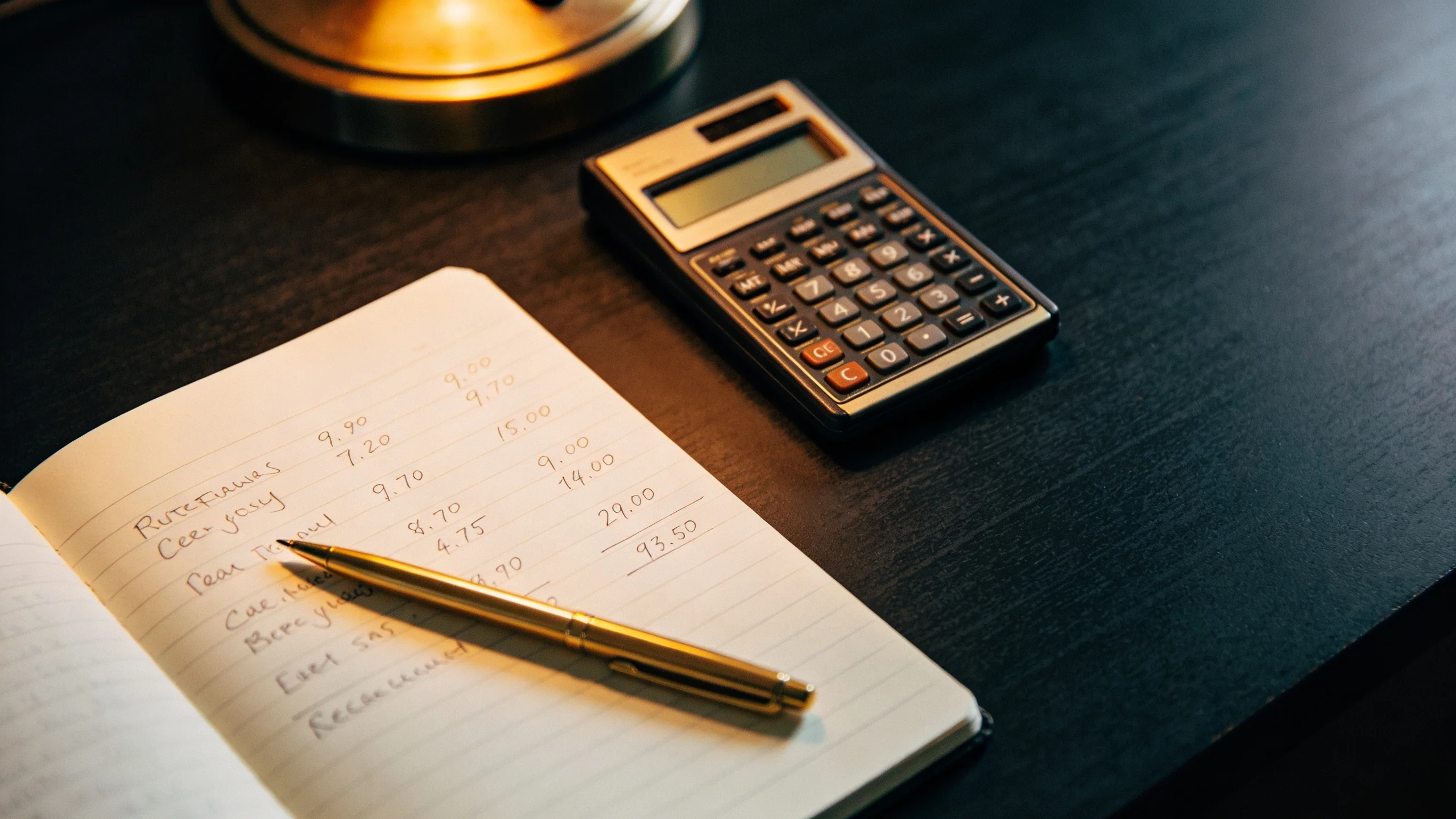 interior calculator ledger d