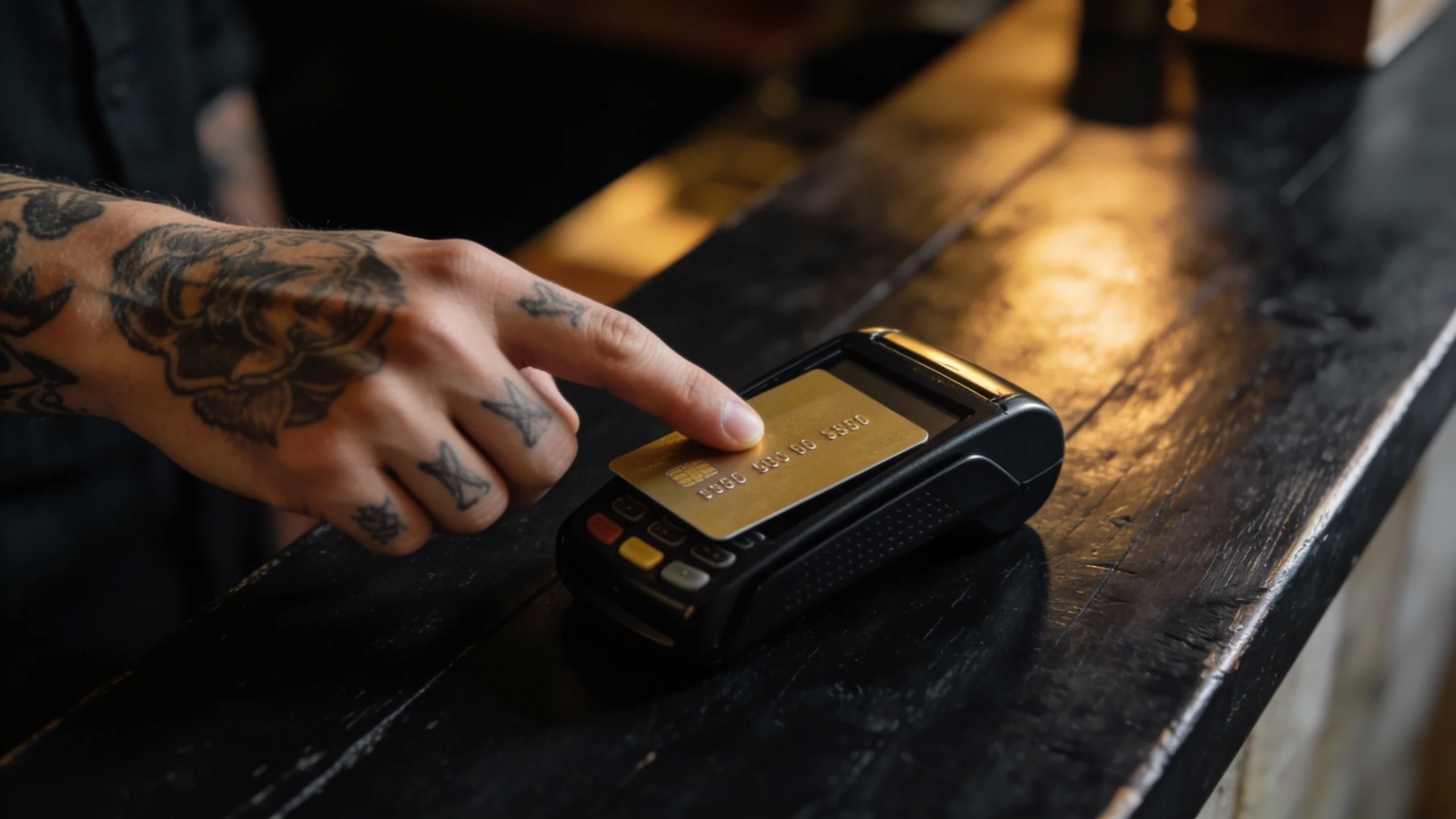 interior card tap terminal d