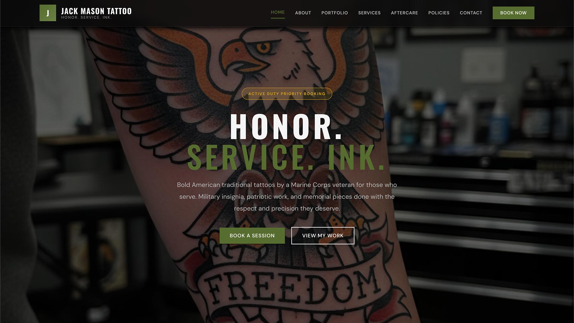 Jack Mason website
