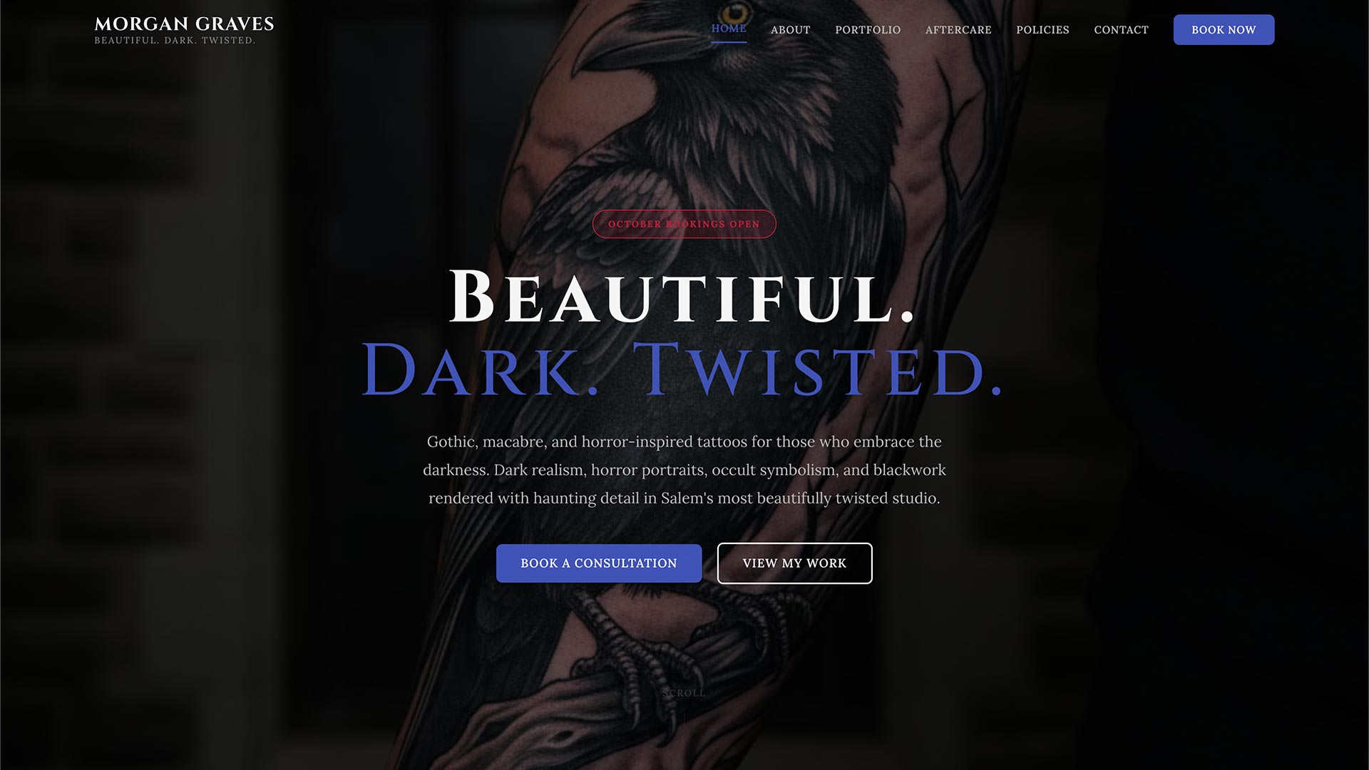 Morgan Graves website