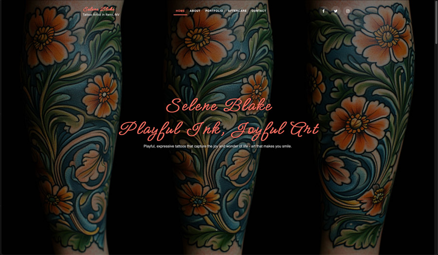 Selene website