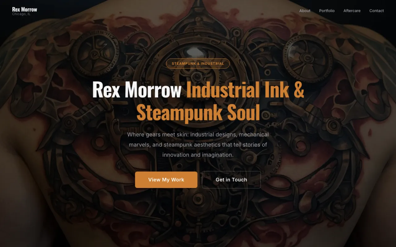 Rex Morrow website