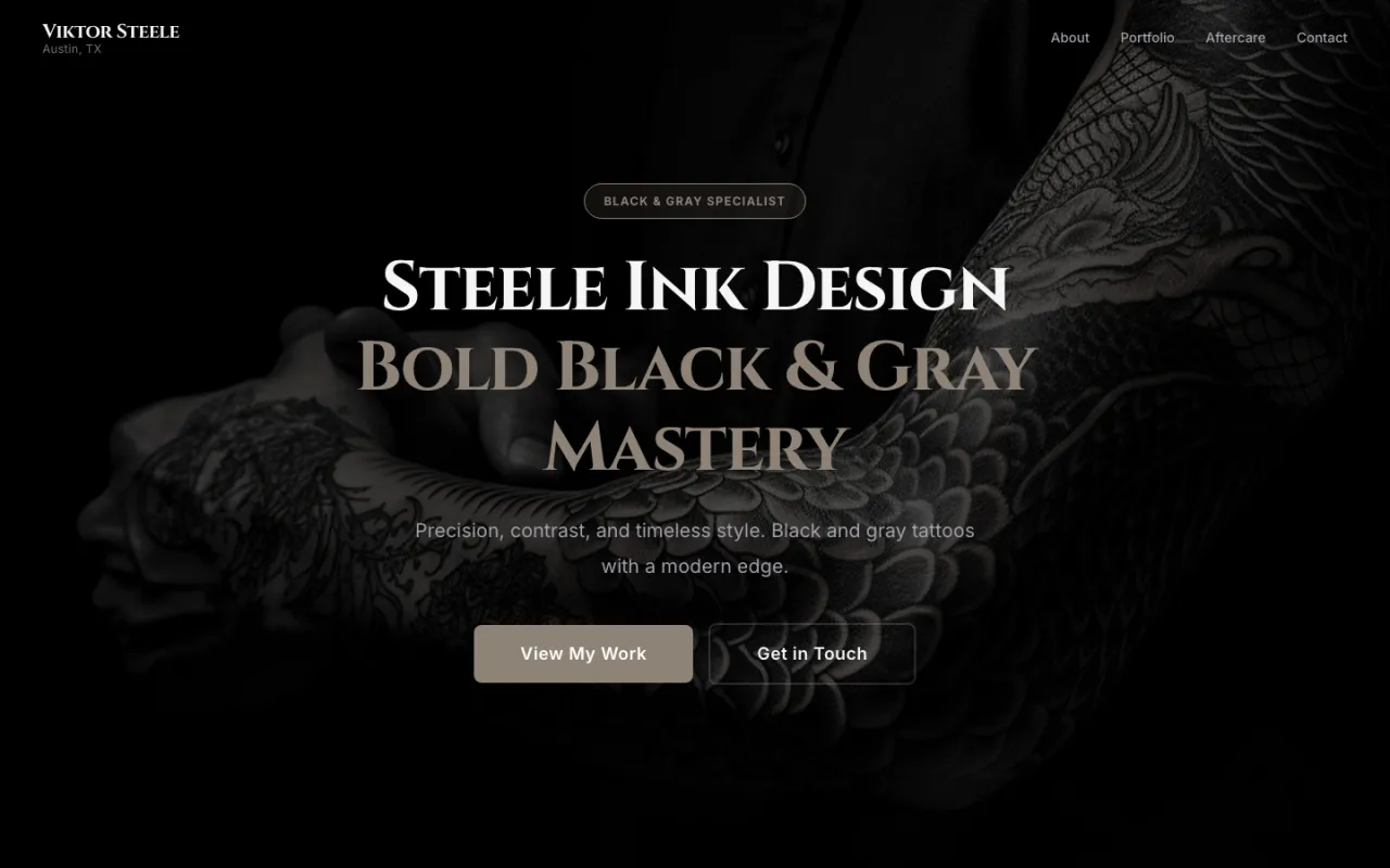 Viktor Steele website